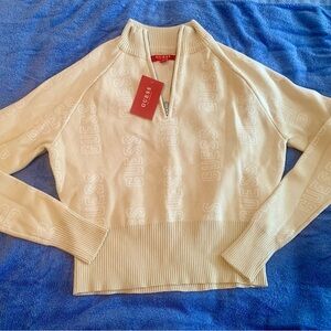 NWT Guess Kally Logoed Sweater Size S